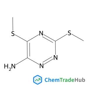 3,5-Bis(methylsulfanyl)-1,2,4-triazin-6-amine