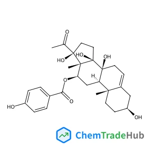 (3beta,12beta,14beta)-3,8,14,17-Tetrahydroxy-20-oxopregn-5-en-12-yl 4-hydroxybenzoate