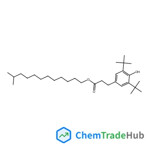 11-Methyldodecyl 3-[4-hydroxy-3,5-bis(2-methyl-2-propanyl)phenyl]propanoate