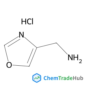 1-(1,3-Oxazol-4-yl)methanamine hydrochloride (1:1)