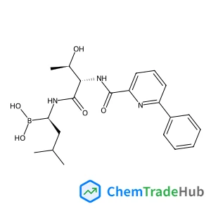 [(1R)-3-Methyl-1-({N-[(6-phenyl-2-pyridinyl)carbonyl]-L-threonyl}amino)butyl]boronic acid