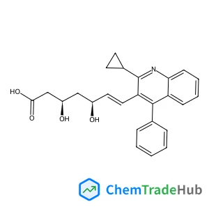 (3R,5S,6E)-7-(2-Cyclopropyl-4-phenyl-3-quinolinyl)-3,5-dihydroxy-6-heptenoic acid