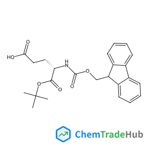 (4S)-4-{[(9H-Fluoren-9-ylmethoxy)carbonyl]amino}-5-[(2-methyl-2-propanyl)oxy]-5-oxopentanoic acid