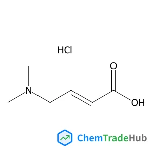 (2E)-4-(Dimethylamino)-2-butenoic acid hydrochloride (1:1)