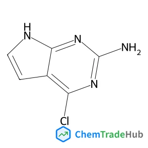4-Chloro-7H-pyrrolo[2,3-d]pyrimidin-2-amine