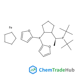 (S)-1-{(RP)-2-[Di(2-furyl)phosphino]ferrocenyl}ethyldi-tert-butylphosphine
