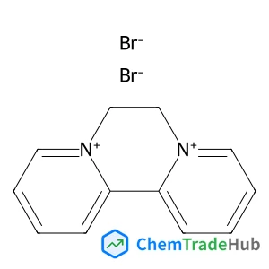 6,7-dihydrodipyrido[1,2-a2',1'-c]pyrazine-5,8-diium bromide