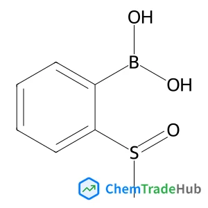 [2-(Methylsulfinyl)phenyl]boronic acid