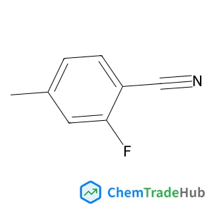 2-Fluoro-4-methylbenzonitrile Chemical_Structure_Of