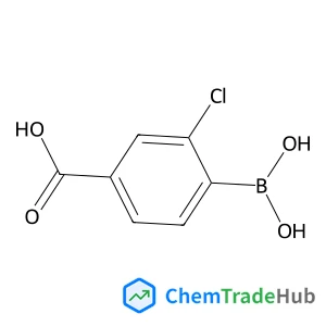 3-Chloro-4-(dihydroxyboryl)benzoic acid