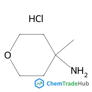 4-Methyltetrahydro-2H-pyran-4-amine hydrochloride (1:1)