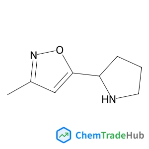 3-Methyl-5-(2-pyrrolidinyl)-1,2-oxazole