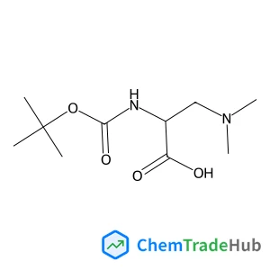 2-((tert-Butoxycarbonyl)amino)-3-(dimethylamino)propanoic acid