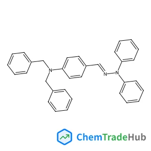 N,N-Dibenzyl-4-[(E)-(diphenylhydrazono)methyl]aniline