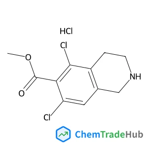 Methyl 5,7-dichloro-1,2,3,4-tetrahydro-6-isoquinolinecarboxylate hydrochloride (1:1)