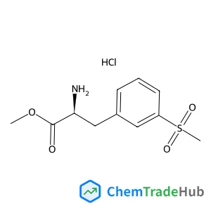 Methyl 3-(methylsulfonyl)-L-phenylalaninate hydrochloride (1:1)