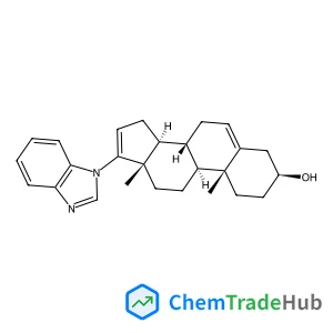(3beta)-17-(1H-Benzimidazol-1-yl)androsta-5,16-dien-3-ol