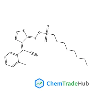 (2Z)-(2-Methylphenyl)[(2Z)-2-{[(octylsulfonyl)oxy]imino}-3(2H)-thiophenylidene]acetonitrile