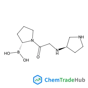 [(2R)-1-{N-[(3R)-3-Pyrrolidinyl]glycyl}-2-pyrrolidinyl]boronic acid