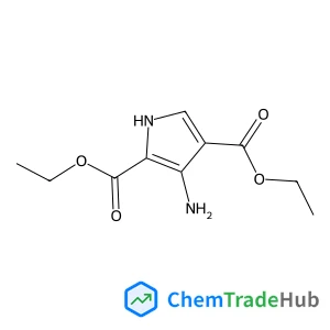 diethyl 3-amino-1H-pyrrole-2,4-dicarboxylate