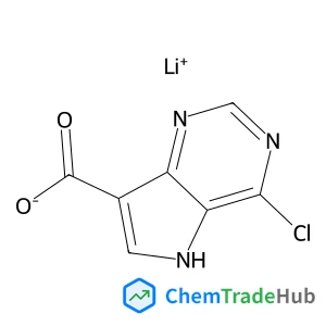 4-Chloro-5H-pyrrolo[3,2-d]pyrimidine-7-carboxylicacid