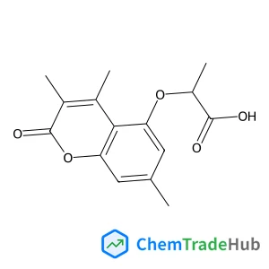 2-[(3,4,7-Trimethyl-2-oxo-2H-chromen-5-yl)oxy]propanoic acid