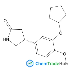 (4R)-4-[3-(Cyclopentyloxy)-4-methoxyphenyl]-2-pyrrolidinone