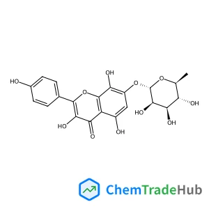 3,5,8-Trihydroxy-2-(4-hydroxyphenyl)-4-oxo-4H-chromen-7-yl 6-deoxy-alpha-L-mannopyranoside