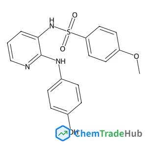 N-{2-[(4-Hydroxyphenyl)amino]-3-pyridinyl}-4-methoxybenzenesulfonamide