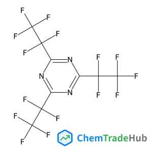 2,4,6-Tris(pentafluoroethyl)-1,3,5-triazine 2,4,6-Tris(pentafluoroethyl)-1,3,5-triazine
