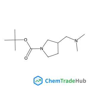 2-Methyl-2-propanyl (3R)-3-[(dimethylamino)methyl]-1-pyrrolidinecarboxylate