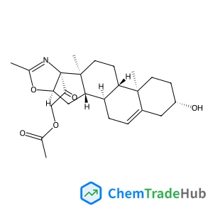 3β,21-dihydroxy-2'-methyl-16β-5'H-pregn-5-eno[17,16-d]oxazol-20-one 21-acetate