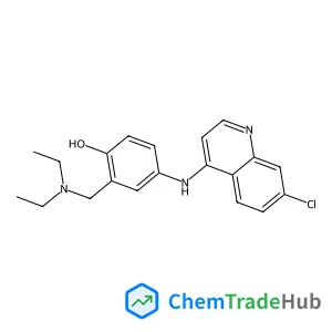 4-[(7-Chloro-4-quinolinyl)amino]-2-[(diethylamino)methyl]phenol