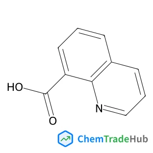 8-Quinolinecarboxylic acid Chemical_Structure_Of