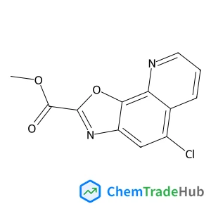 Methyl 5-chloro[1,3]oxazolo[4,5-h]quinoline-2-carboxylate