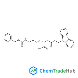 N~6~-[(Benzyloxy)carbonyl]-N~2~-[(9H-fluoren-9-ylmethoxy)carbonyl]-L-lysine