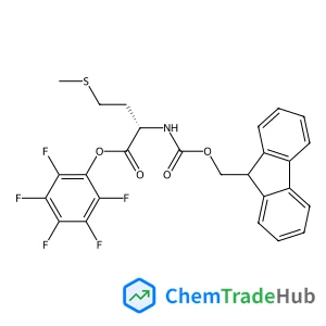Pentafluorophenyl N-[(9H-fluoren-9-ylmethoxy)carbonyl]-L-methioninate