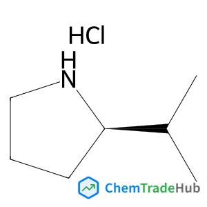 (2R)-2-Isopropylpyrrolidine hydrochloride (1:1)