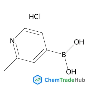(2-Methyl-4-pyridinyl)boronic acid hydrochloride (1:1)