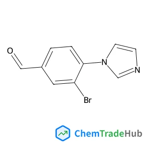 3-Bromo-4-(1H-imidazol-1-yl)benzaldehyde