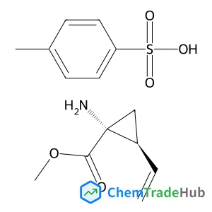 (1R,2S)-1-(Methoxycarbonyl)-2-vinylcyclopropanaminium 4-methylbenzenesulfonate (1R,2S)-1-(Methoxycarbonyl)-2-vinylcyclopropanaminium 4-methylbenzenesulfonate