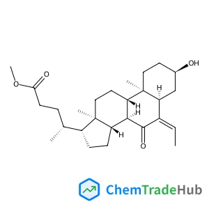 (3alpha,5beta)-6-Ethylidene-3-hydroxy-7-oxocholan-24-oic acid methyl ester