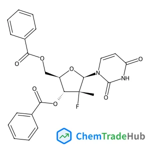 3',5'-Di-O-benzoyl-2'-deoxy-2'-fluoro-2'-methyluridine