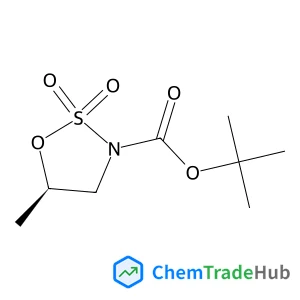 2-Methyl-2-propanyl (5R)-5-methyl-1,2,3-oxathiazolidine-3-carboxylate 2,2-dioxide