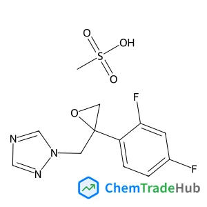 1-((2-(2,4-Difluorophenyl)oxiran-2-yl)methyl)-1H-1,2,4-triazole methanesulfonate