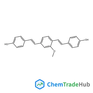 4,4'-[(2-Methoxy-1,4-phenylene)di(E)-2,1-ethenediyl]diphenol