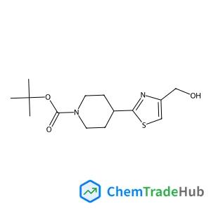 2-Methyl-2-propanyl 4-[4-(hydroxymethyl)-1,3-thiazol-2-yl]-1-piperidinecarboxylate