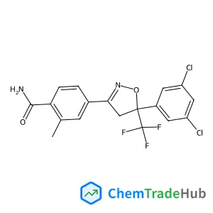 4-[5-(3,5-Dichlorophenyl)-5-(trifluoromethyl)-4,5-dihydroisoxazole-3-yl]-2-methylbenzamide