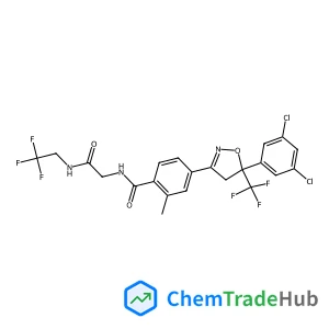 4-[5-(3,5-Dichlorophenyl)-5-(trifluoromethyl)-4,5-dihydro-1,2-oxazol-3-yl]-2-methyl-N-{2-oxo-2-[(2,2,2-trifluoroethyl)amino]ethyl}benzamide