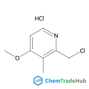 2-(Chloromethyl)-4-methoxy-3-methylpyridine hydrochloride (1:1) 2-(Chloromethyl)-4-methoxy-3-methylpyridine hydrochloride (1:1)